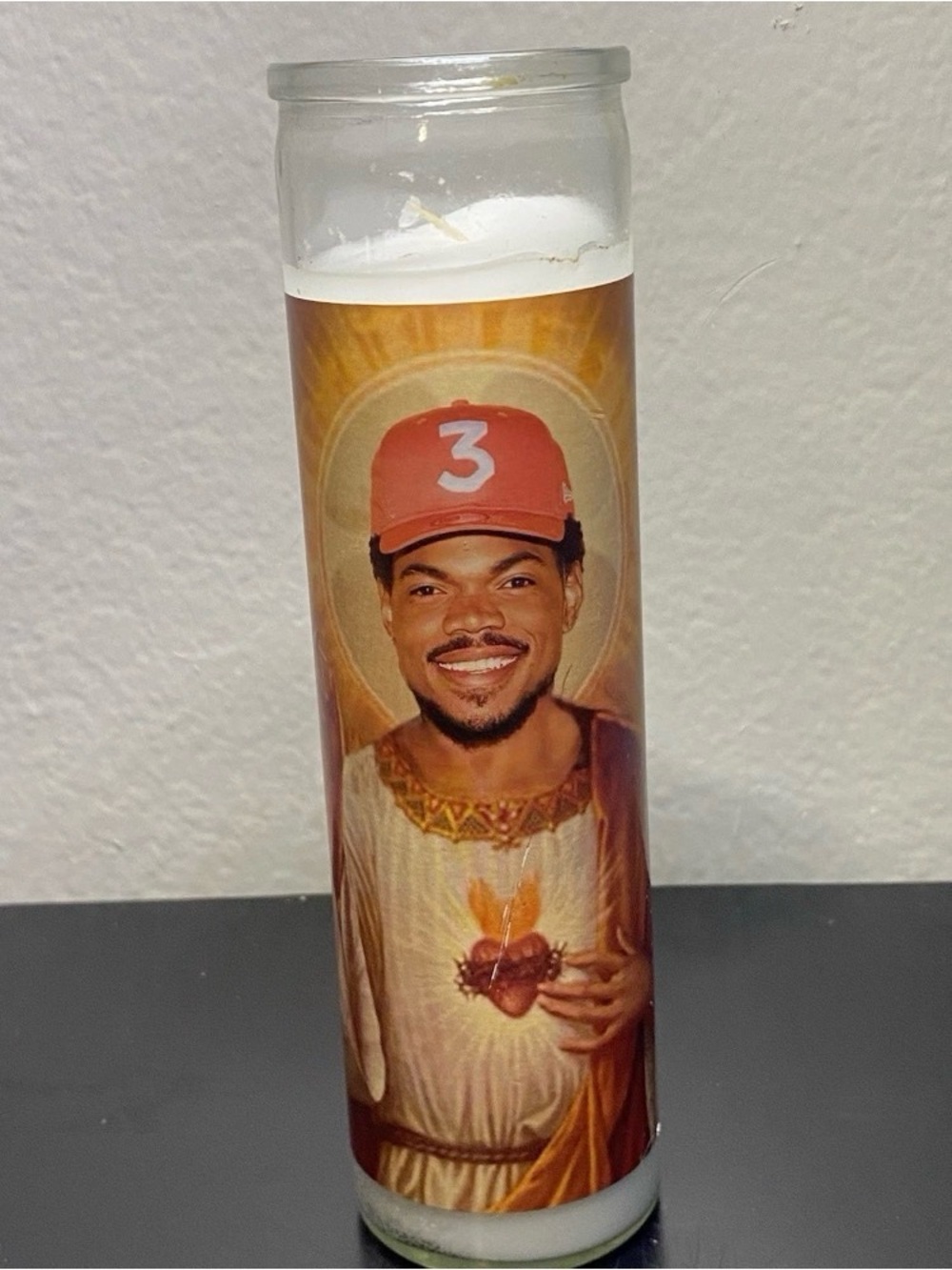 Chance the rapper Celebrity Parody Devotional Prayer Saint Candle